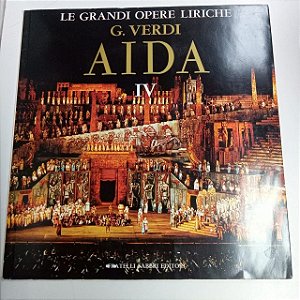 Disco de Vinil Le Grandi Opere Liriche - G.verdi Aida Iv Interprete Orchestra e Coro Dell ´opera Stabille Del Viotti [usado]