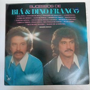 Disco de Vinil Blá e Dino Franco - Sucessos de Blá e Diono Franco Interprete Blá e Dino Franco (1988) [usado]