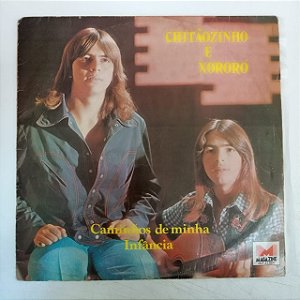 Disco de Vinil Chitãzinho e Xororo - Caminhos da Minha Infãncia Interprete Chitãozinho e Xororo (1974) [usado]