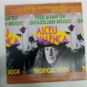 Disco de Vinil Alceu Valença ao Vivo - The Star Of Brazilian Music /tropical Rock Interprete Alceu Valença (1989) [usado]