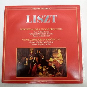 Disco de Vinil Liszt - Mestres da Musica Interprete Orquestra Pro Musica de Viena (1983) [usado]