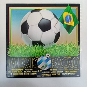 Disco de Vinil Mexicoração Copa 86 Interprete Varios (1986) [usado]