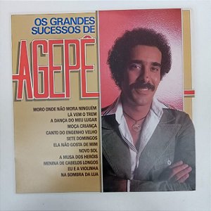 Disco de Vinil Agepê - os Grandes Sucessos de Agepê Interprete Agepê (1984) [usado]