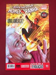 Gibi o Espetacular Homem Aranha Nº 03 - Totalmente Nova Marvel Autor Uma Ameaça (2015) [usado]