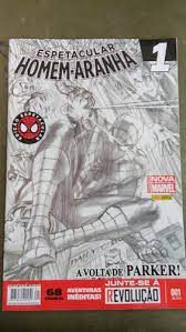 Gibi o Espetacular Homem-aranha Nº 01 - Totalmente Nova Marvel Autor a Volta de Parker! (2015) [usado]