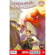 Gibi o Espetacular Homem Aranha Nº 02 - Totalmente Nova Marvel Autor contra a Parede! (2015) [usado]