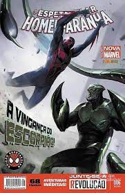 Gibi o Espetacular Homem Aranha Nº 06 - Totalmente Nova Marvel Autor a Vingança do Escorpião (2015) [usado]