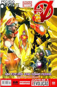 Gibi os Vingadores Nº 26 - Totalmente Nova Marvel Autor um Futuro Frio Como Ferro (2015) [usado]