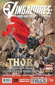 Gibi Vingadores: os Heróis Mais Poderosos da Terra Nº 03 Autor Thor o Deus do Trovão em Defesa de Midgard! (2015) [usado]