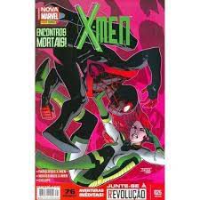 Gibi X-men Nº 25 - Totalmente Nova Marvel Autor Encontros Mortais (2015) [usado]