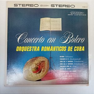 Disco de Vinil Concertos em Bolero Interprete Orquestra Romãnticos de Cuba [usado]