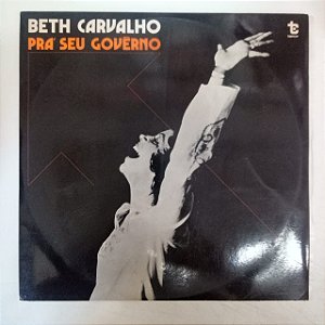 Disco de Vinil Beth Carvalho - Pra´ seu Governo Interprete Beth Carvalho [usado]