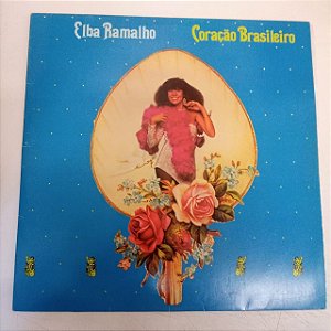 Disco de Vinil Elba Ramalho - Coração Brasileiro Interprete Elba Ramalho (1983) [usado]