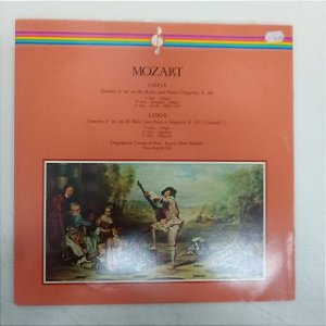Disco de Vinil Mozart - Mestres da Musica Interprete Orquestra de Cãmara de Vienna (1979) [usado]