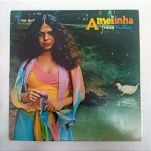 Disco de Vinil Amelinha - Frevo de Mulher Interprete Amelinha (1979) [usado]