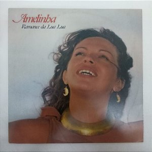 Disco de Vinil Amelinha - Romance da Lua Lua Interprete Amelinha [usado]