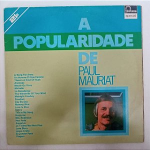 Disco de Vinil Paul Mauriat - a Popularidade de Paul Mauriat Album com Dois Discos Interprete Paul Mauriat e Orquestra (1975) [usado]