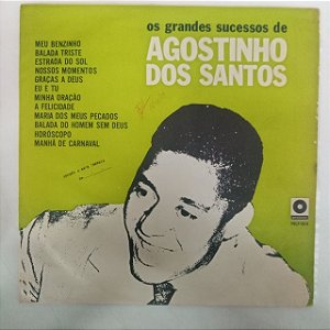 Disco de Vinil Agostinho dos Santos - os Grandes Sucessos Interprete Agostinho dos Santos (1967) [usado]