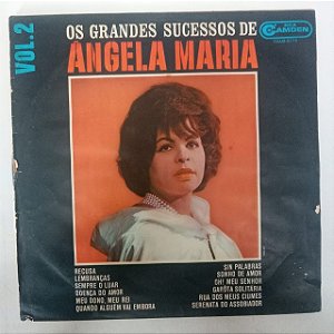 Disco de Vinil Angela Maria Vol.2 - os Grandes Sucessos de Angela Maria Interprete Angela Maria (1968) [usado]