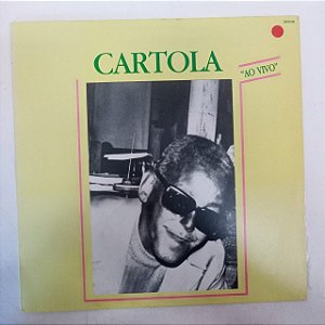 Disco de Vinil Cartola ao Vivo Interprete Cartola (1991) [usado]