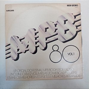 Disco de Vinil Mpb 80 Vol.1 Interprete Varios (1980) [usado]