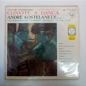 Disco de Vinil André Kostelanetz - Convite a Dança Interprete The Philharmonic - Symphony Orchestra Of New York [usado]
