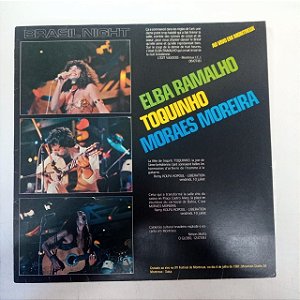 Disco de Vinil Elba Ramalho, Toquinho e Moraes Moreira ao Vivo Interprete Elba Ramalho, Toquinho e Moraes Moreira (1981) [usado]