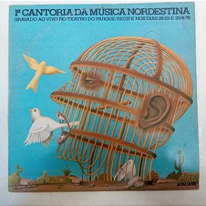 Disco de Vinil 1º Cantoria da Musica Nordestina Interprete Varios (1978) [usado]
