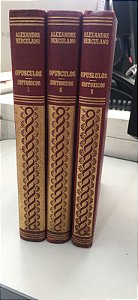 Livro Opusculos Históricos Volumes 1,2 e 3 Autor Herculano, Alexandre [usado]