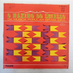 Disco de Vinil o Máximo de Sucesso das Musica Poipular Brasileira Interprete Varios (1968) [usado]