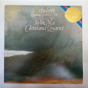 Disco de Vinil Franz Schubert Interprete Cleveland Quartet (1984) [usado]