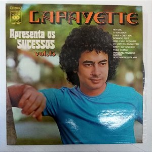 Disco de Vinil Lafayete a Presenta Sucessos Vol.15 Interprete Lafayete (1973) [usado]