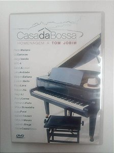 Dvd Casa da Bossa - Homenagem a Tom Jobim Editora Otávio de Moraes [usado]