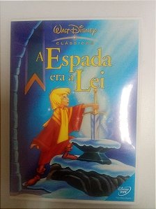 Dvd a Espada Era a Lei Editora Walt Disney [usado]