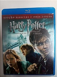 Dvd Harry Potter - Relíquias da Morte / Especial - Dois Discos Blu´-ray Disc Editora David Yates [usado]