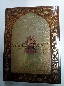 Dvd Game Of Thrones - a Quinta Temporada Completa /box com Cinco Dvds Editora George R.r. Marino [usado]