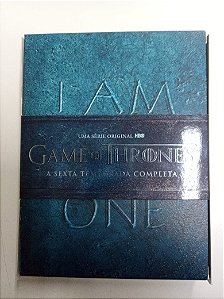 Dvd Game Of Thrones - a Sexta Temporada Completa /box com Cinco Dvds Editora [usado]