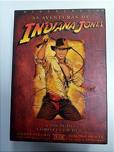 Dvd Indiana Jones - as Aventuras de Indiana Jones Trilogia com Quatro Dvds Editora Steven Spielberg [usado]