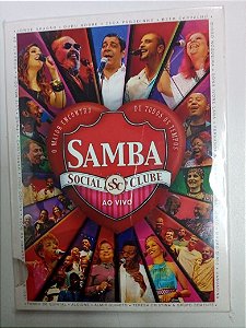 Dvd Samba Social Club ao Vivo Editora Ricardo Moreira [usado]