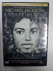Dvd Michael Jackson - Vida de um Ícone Editora Andrew Eastel [usado]