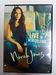 Dvd Nora Jones - Live In New Orleans Editora Aliu Dufley [usado]