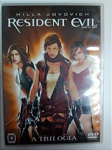 Dvd Resident Evil - a Trilogia Box com Tres Dvds Editora [usado]