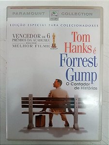 Dvd o Contador de Histórias - Forest Gump Dvd Duplo Editora Robert Zemeckins [usado]