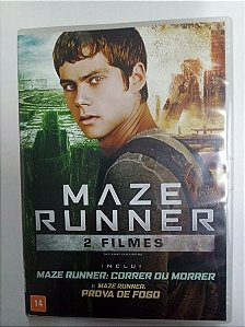 Dvd Maze Runer ; Correr ou Morrer /prova de Fogo Dois Filmes Editora [usado]