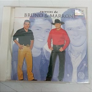 Cd Bruno e M,arrone - Sucessos de Bruno e Marrone Interprete Bruno e Marrone (2001) [usado]