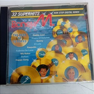 Cd Boney M. - 32 Super Hitts Interprete Boney M. (1986) [usado]