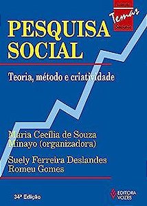 Livro Pesquisa Social- Teoria, Método e Criatividade Autor Souza, Maria Cecília de e Outros (2012) [usado]