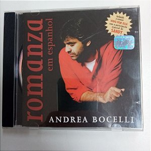 Cd Andrea Bocelli - Romanza Interprete Andrea Bocelli (1986) [usado]