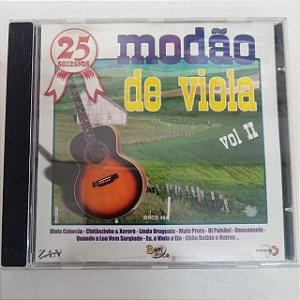 Cd Modão de Viola Vol.2- 25 Sucessos Interprete Varios [usado]