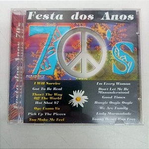 Cd Festa dos Anos 70´s Interprete Varios (1999) [usado]